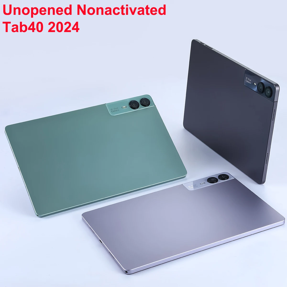 2024  미개봉 Tab40 태블릿, 안드로이드 14, 12GB, 256GB, 10.95 인치, 8200mAh, 4G 듀얼 SIM 전화 통화, GPS 태블릿 비활성화, 신제품