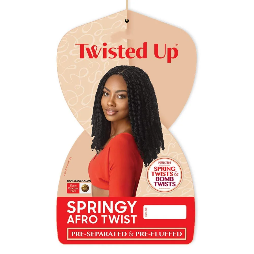 3X Springy Afro Twist Synthetic Braid 16/24inch Short Soft Afro Twist Crochet Braiding Hair Natural Hairstyles For Black Women 6