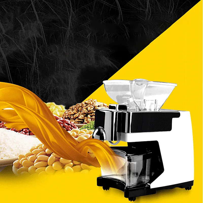 commercial peanut walnut oil presser household automatic oil presser smart cold hot pressing machine peanut walnut fryer
