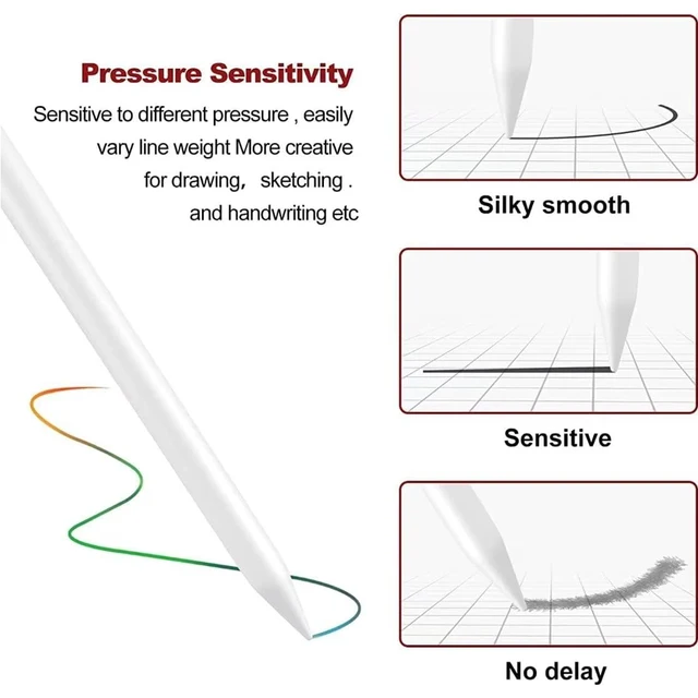 Pressure Sensitivity Apple Pencil 1st Vs 2nd Generation Pressure