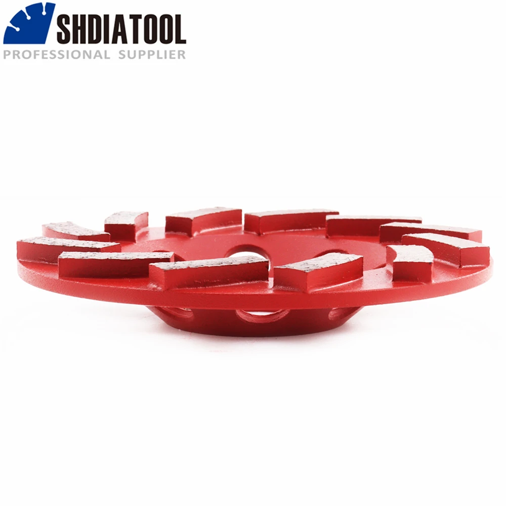 SHDIATOOL 1pc Dia 5"/125mm Diamond Grinding Cup Wheel Concrete Diamond Grinding Wheel Disc, Segmented Turbo Type