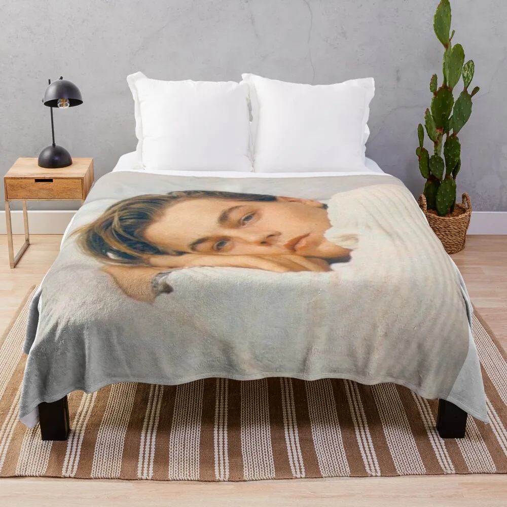 

Leonardo Dicaprio Throw Blanket throw blanket for sofa Moving Blanket Weighted Blanket Soft Blanket