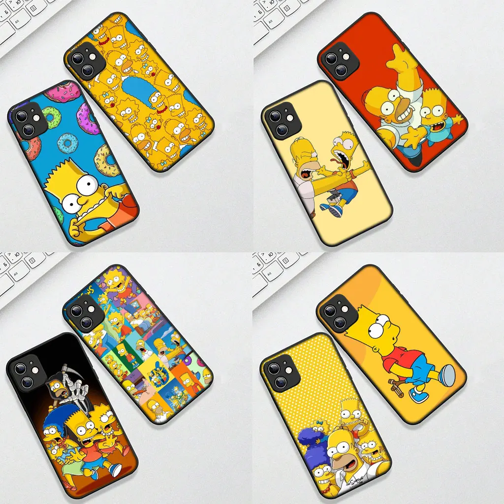 Simpsons Anime-Themed Phone Cover
