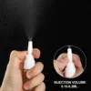 5PCS 10ml-60ml Empty Nasal Spray Pump White Plastic Spray Bottles Mist Nose Refillable Bottle Packaging Accessories 4