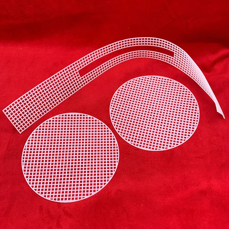 Knitting Weaving Plastic Mesh Sheet for DIY Sewing Woven Bag Accessories Purse Making Supplies Crochet Projects craft supplies