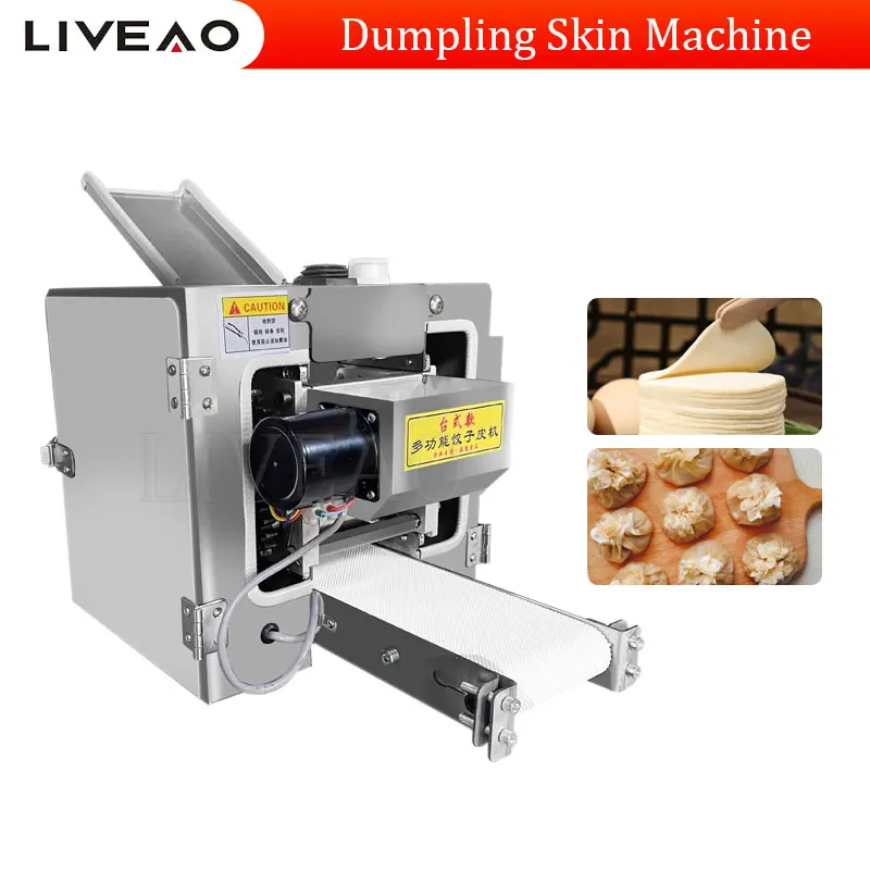 

Automatic Chapati Pasta Tortilla Papad Momo Empanada Tortill Samosa Gyoza Wonton Spring Roll Maker Dumpling Skin Wrapper Machine