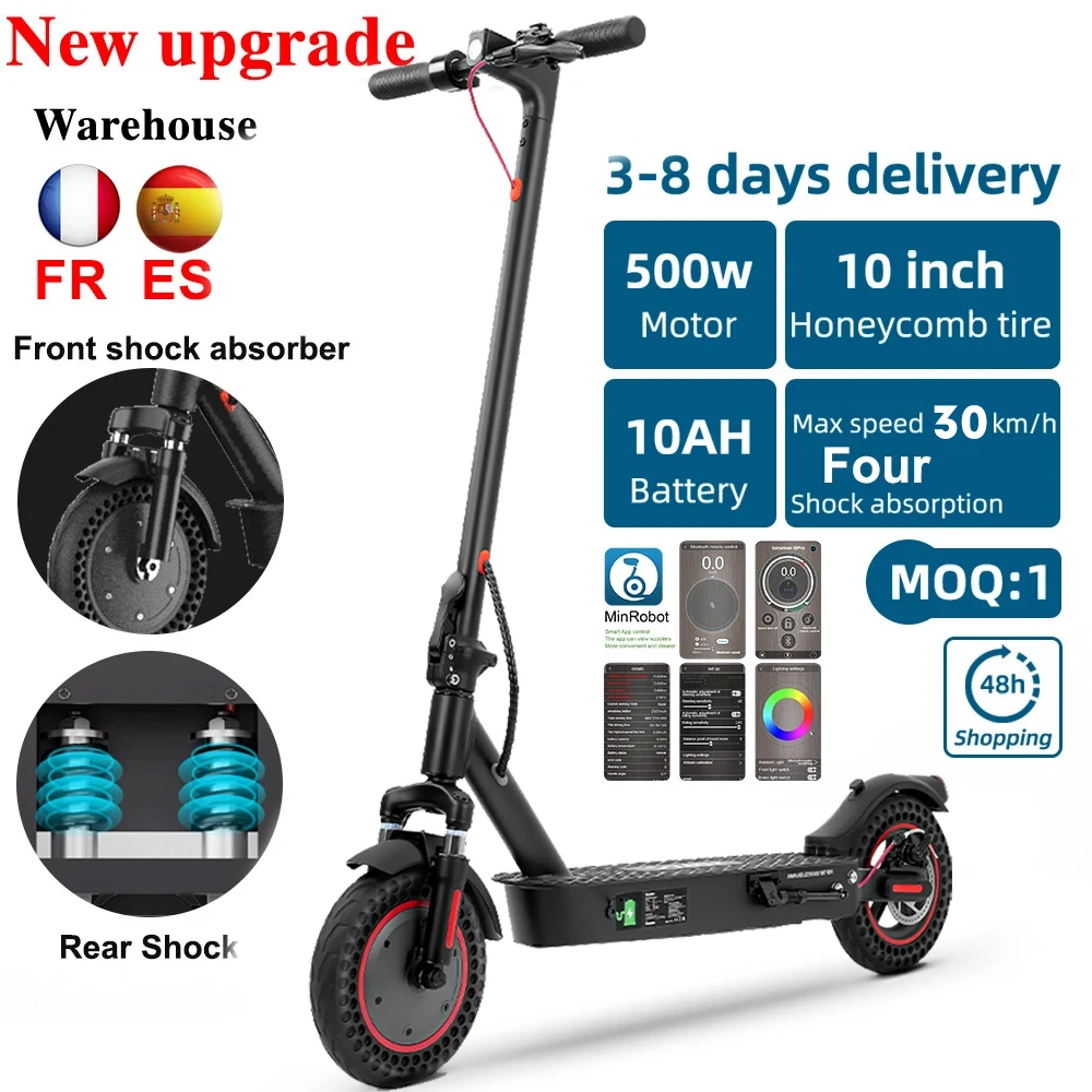 I9 / i9pro / i9max Scooter eléctrico para adultos 30 / 40km Scooter  eléctrico adulto 350 / 500w adulto scooter eléctrico kick scooter