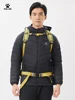 Kelme Outdoor Lightweight Down Jacket Men's Winter New Hooded Warm Pork Rib Windproof Mountaineering Jacket 3