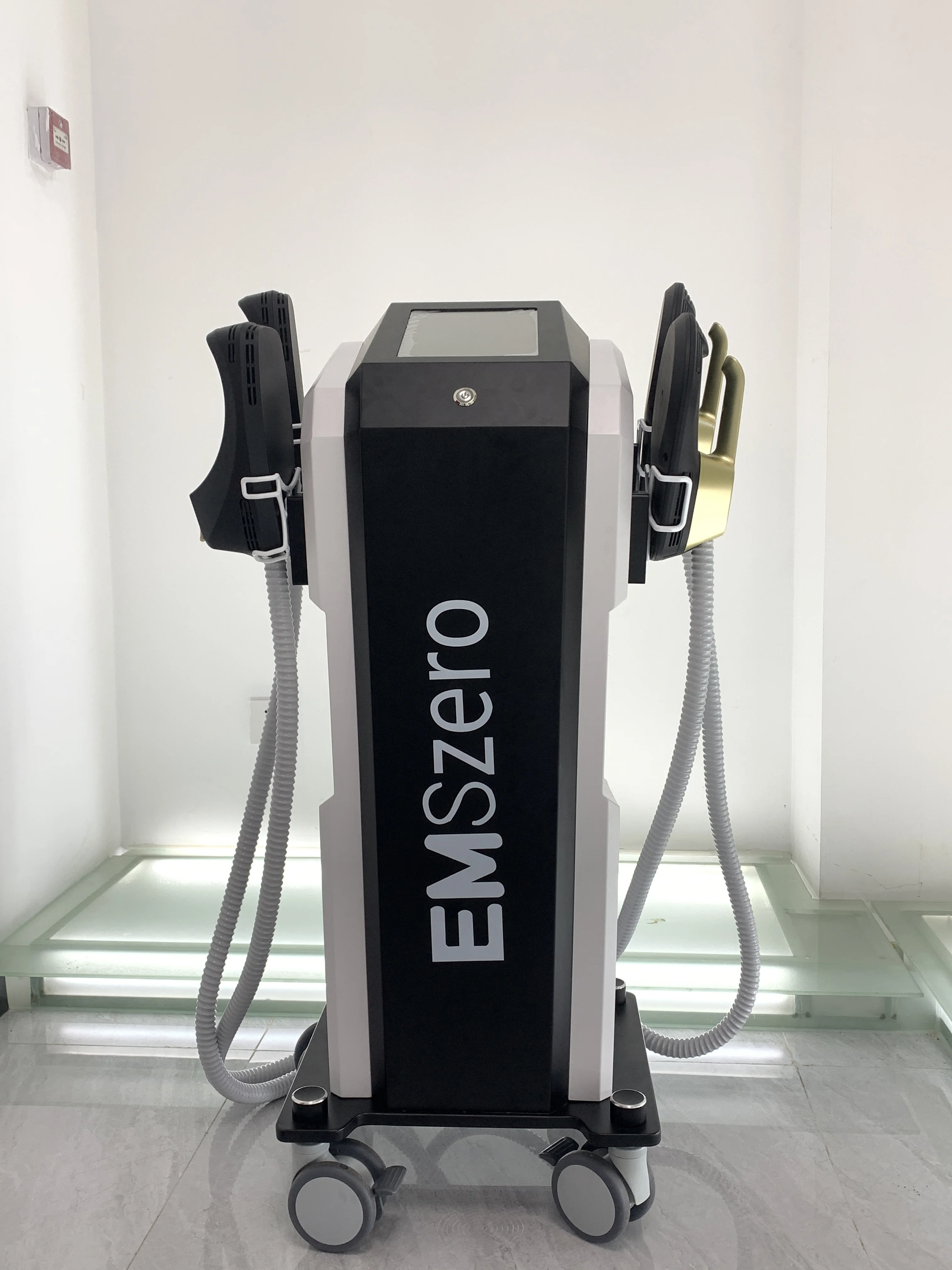 SLIM 네오 파워 6500W Hiemt 바디 스컬프트 머신, 4 핸들 골반 패드,  근육 자극기 옵션