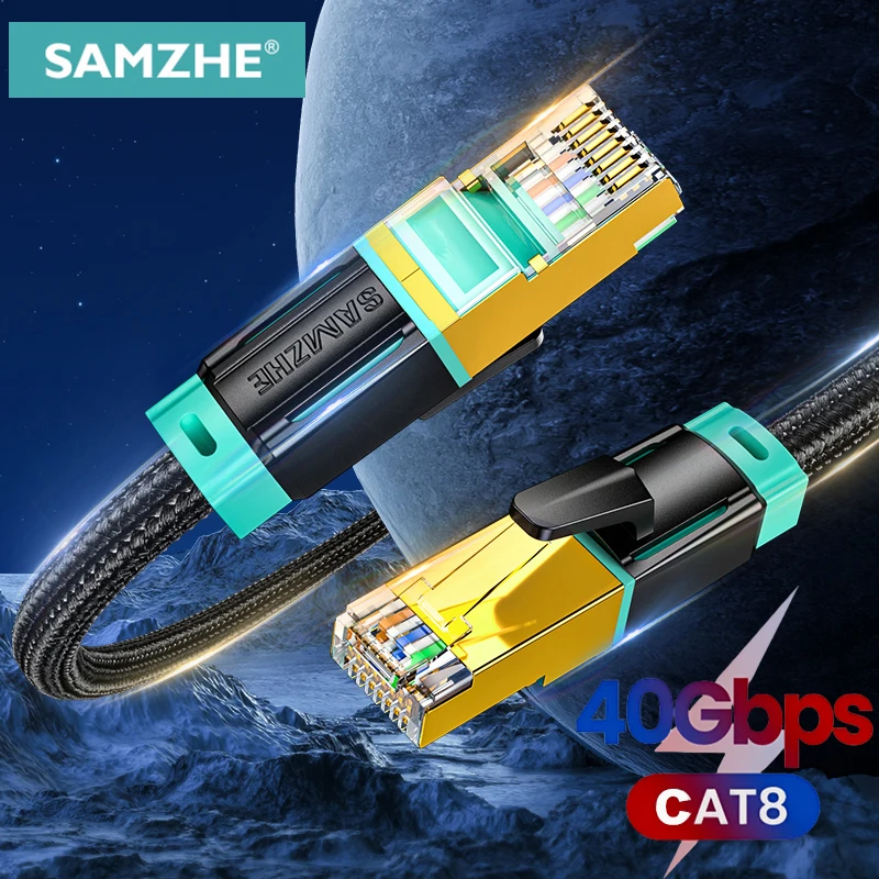 thumbnail image 2 of RJ45 Connector CAT6 Fast RJ 45 Ethernet Cable Plug... - Grandado 2 of 11