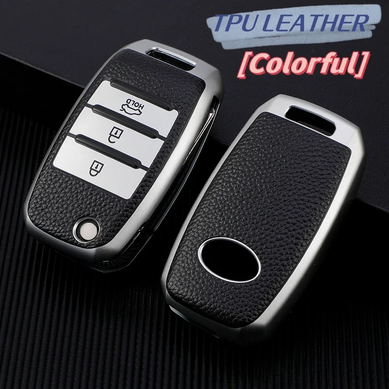 Custodia In TPU Per Portachiavi Kia – Sorento, Rio, Soul, Forte, Optima, Carens, Picanto – Protezione Antigraffio, Nero - 3