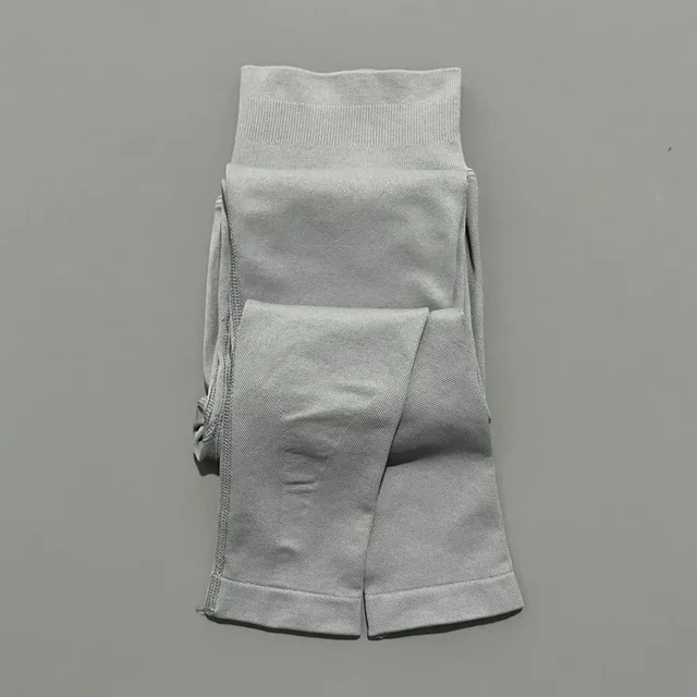 Leggings de yoga taille haute sans couture pour femme, effet push-up fessier, pantalon de sport élastique avec contrôle du ventre pour fitness et entraînement