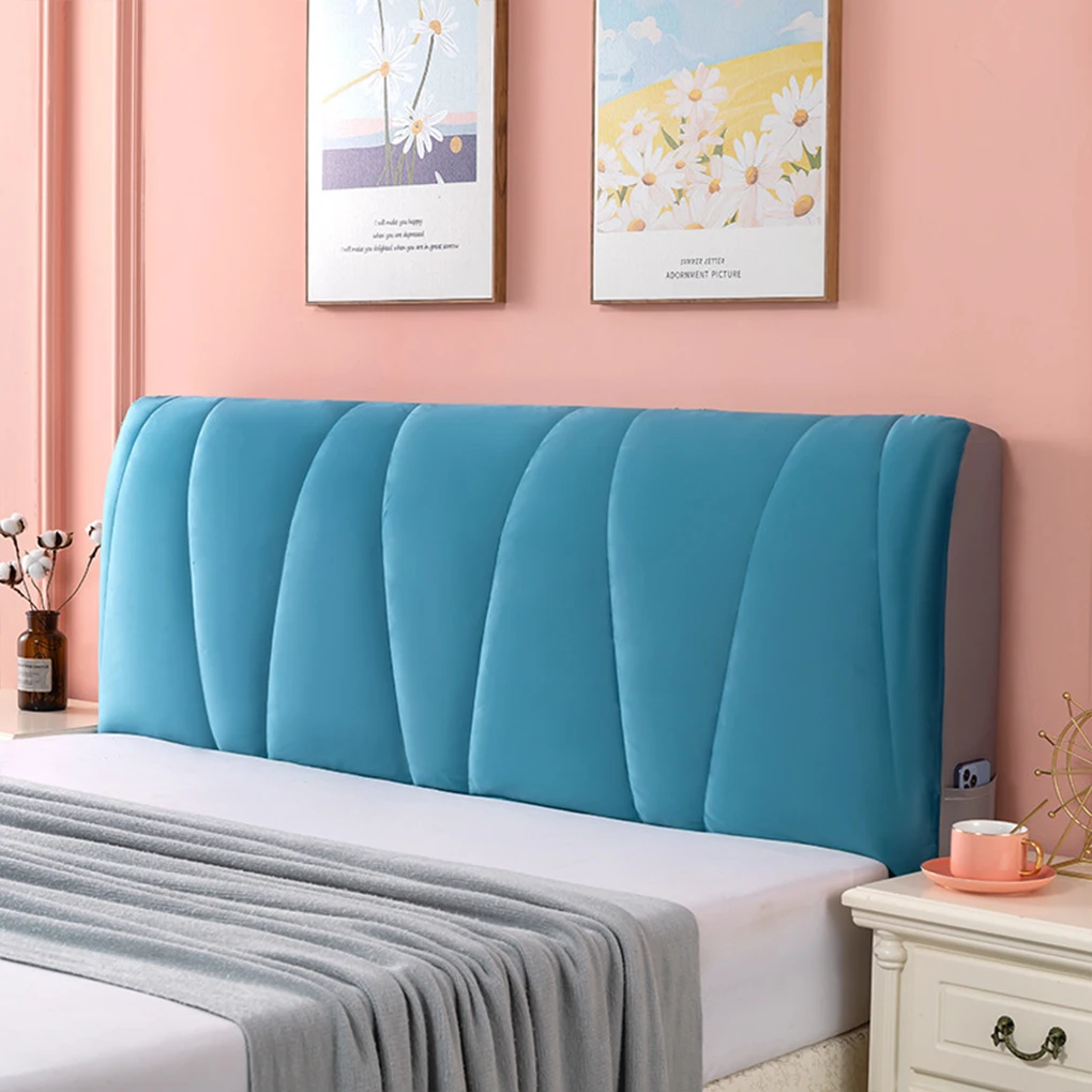 

Add Elegance To Bedroom With Lateral Elasticity Bed Head Cover Premium Double Elastic Bed Head Cover