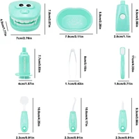 Montessori Educational Toys Children Early Learning Doctors Dentist Role Play Kits Kid Intelligence Brushing Tooth Teaching Aids 2