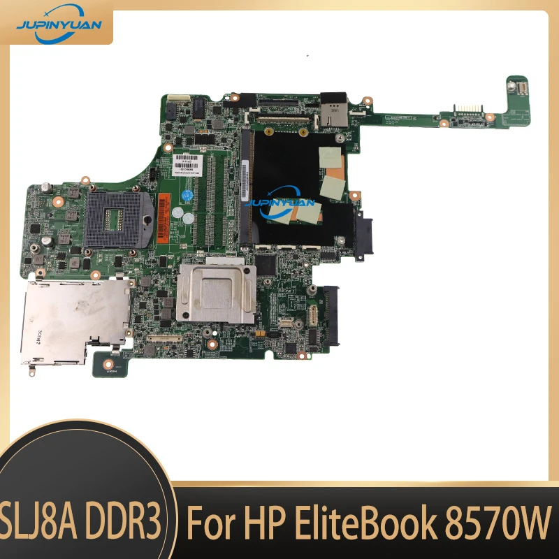 

Материнская плата 690642-001 690643-001 для ноутбука HP EliteBook 8570 Вт, материнская плата QN77 SLJ8A DDR3 100%, полностью протестирована