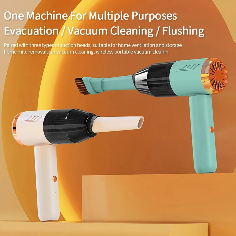 Multifuntional Handheld Car Vacuum Cleaner Mini Wireless Cleaner Blower Car Accessories High Suction Vacuum for Home