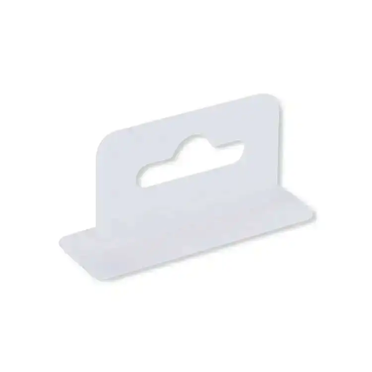 Geformter flacher Euro-Aufhänger, Taschenpaket zum Aufhängen von Laschen, Schlitzloch, zum Aufhängen von Laschen, Pappe, Headerhaken, Box, Verpackung, Kunststoff-Einsatzgriff – Detail 9