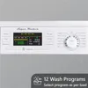 Basic Stackable 13 lbs Washer + Vented Sensor Dryer 3.5cf 110V, Automatic, Compact Washing Machine, 120 Volts 5