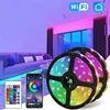 USB LED Strip Lights APP Control Color Changing 5050 RGB Led Light Flexible Lamp Tape for Room Decoration TV Backlight 1