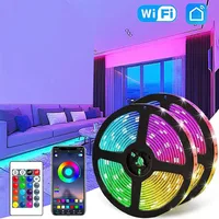 USB LED Strip Lights APP Control Color Changing 5050 RGB Led Light Flexible Lamp Tape for Room Decoration TV Backlight 1