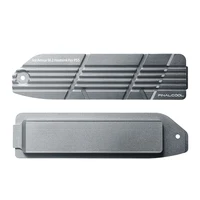 FinalCool IceArmor PS5 Heatsink for PS5 Internal PCIe M.2 NVMe 4.0 Gaming SSD, Magnesium Aluminum Alloy Designed - Image 2