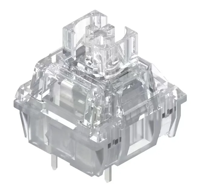 Tttc-interruptor Linear v2 39g Pinos Silencioso Mudo Rgb Transparente Transparente Lubrificado para Teclado Mecânico - Imagem 6
