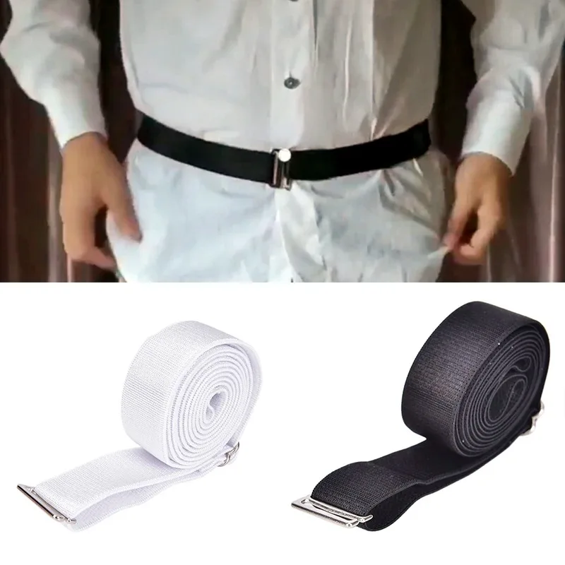 Men Women Stay Best Non-slip Wrinkle-Proof Shirt Straps Adjustable Locking Belt Holder Near Shirt-Stay_maomaolike.com