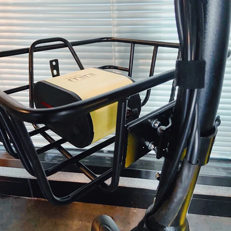 Cestino Anteriore Per Bicicletta Con Portapacchi, In Alluminio, Grande Capacità, Regolabile, Adatto Per Bici Da 26 A 29 Pollici, Fino A 10 Kg Di Carico