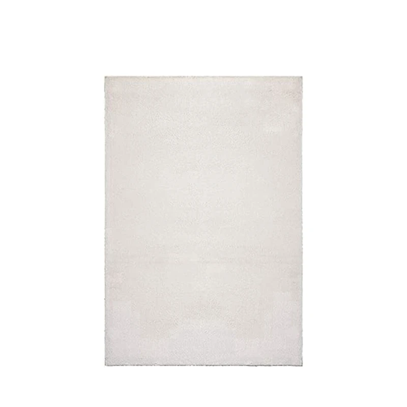 

1 PCS Modern Short Pile Rug, Washable Up To 30 Degrees, Super Soft, Fur Look, Cream, 80 X 160 Cm White