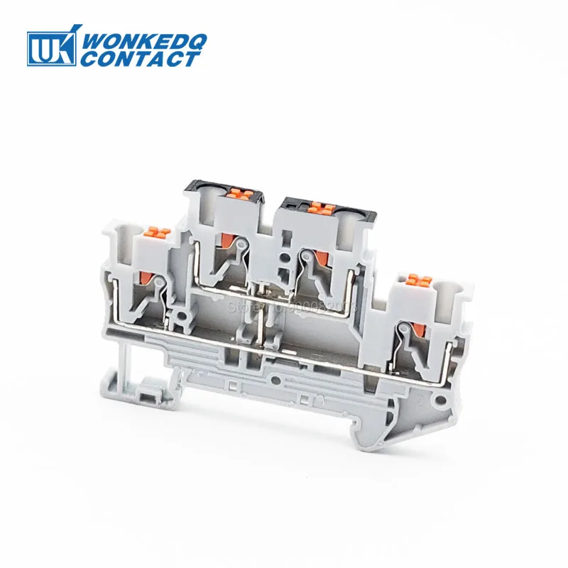 duplo nivel bonder equipamento push in fio conector eletrico pttb25 03