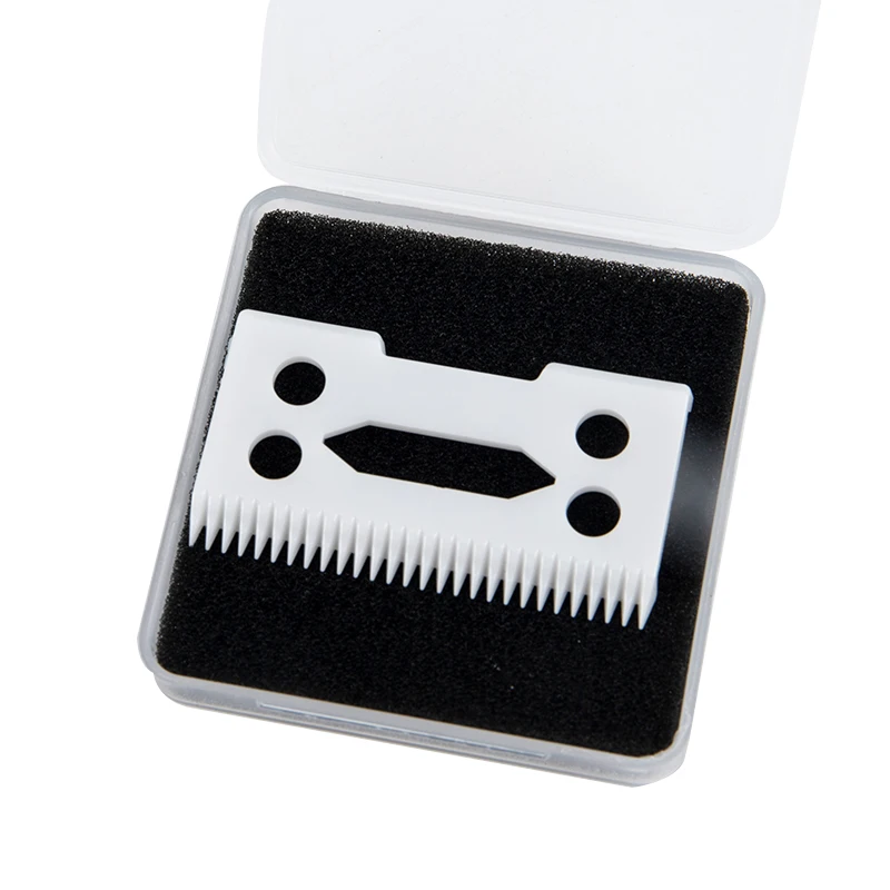 1 Pz Bianco 28 Denti Lama Tagliacapelli In Ceramica Zirconia Per Wahl Senior Clipper