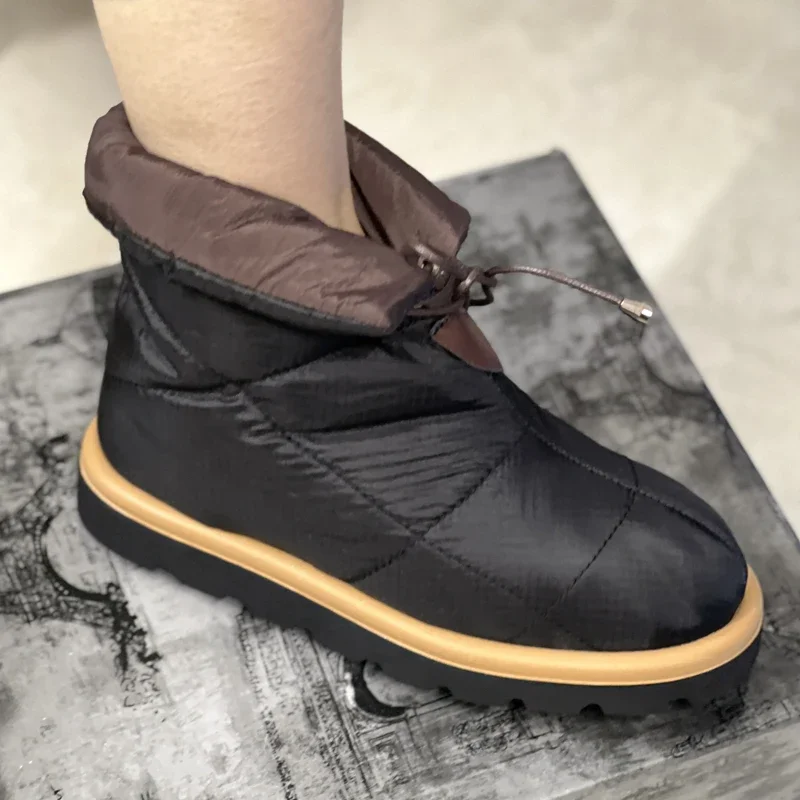 Boots Woman Winter 2022 New In Women Boots Fashion Warm Female Snow Boots Platform Casual Shoes Footwear Woman Winter 2023 Trend