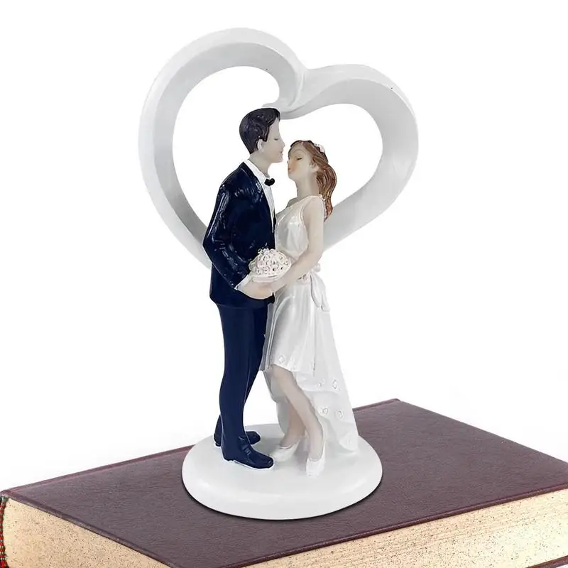 

Romantic Cake Topper Wedding Bride And Groom Figurines Cake Resin Decoration Topper Decoration Supplies Marry Figurine