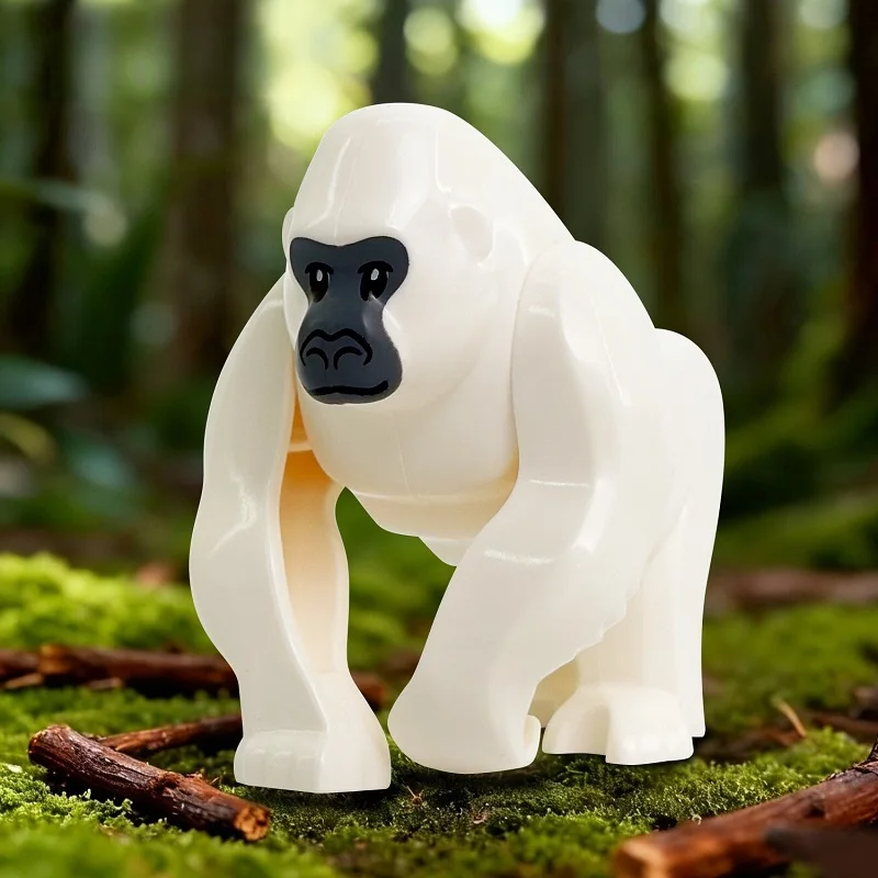 Safari Animal Building Block Figures - Educational Mini Toys & Gifts