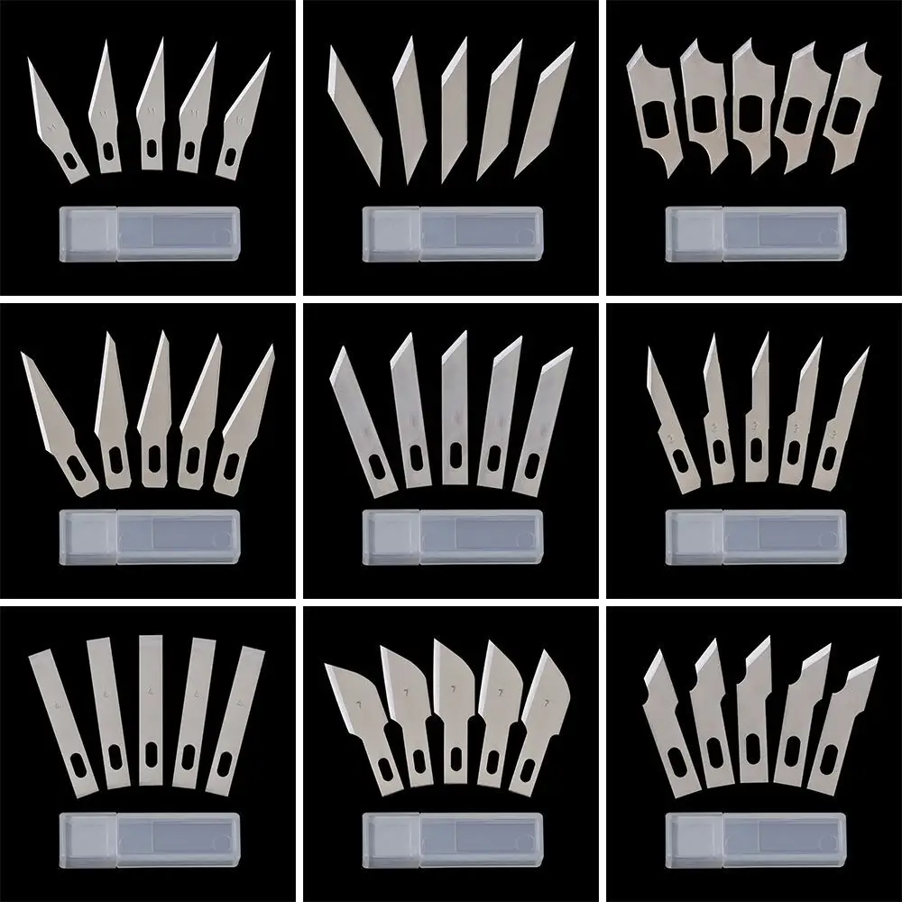 Stainless Steel Silver Scalpel Knife Blades for Phone PCB Repair