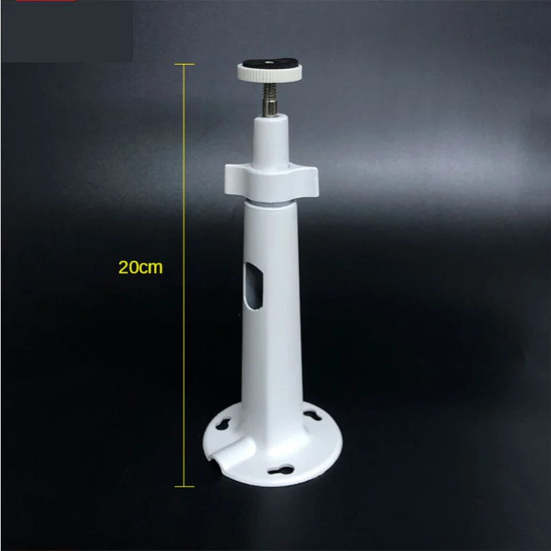 Security Camera Bracket Monitor Bracket Aluminum Alloy Bolt Camera Base Hoisting Indoor and Outdoor Universal Wall Mounting Internal Wiring 1299