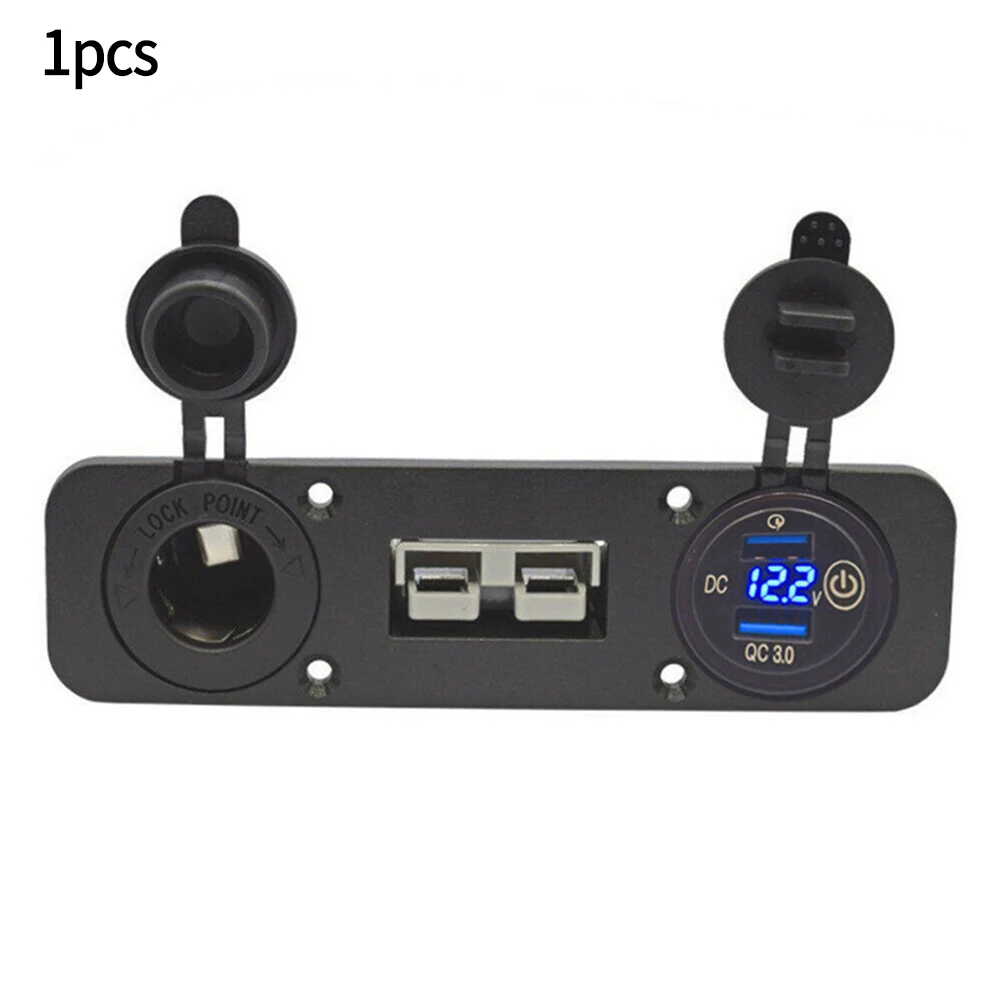 USB 3.0 Socket Socket 50 Amp 50A FOR Anderson Plug Anderson Plug Flush Mount Receptacle Recessed Plate Universal New