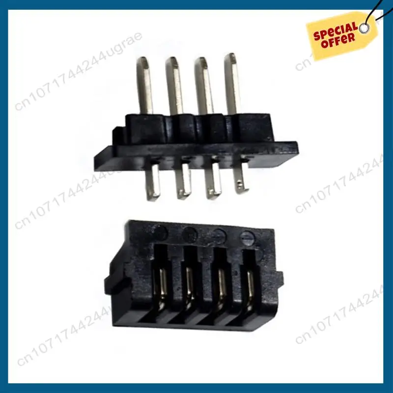 -A15I 2 PCS Ebike 배터리 전력 방전 커넥터 Hailo 용 4Pin 남성 및 여성 커넥터 배터리 베이스/플레이트 검정색 교체