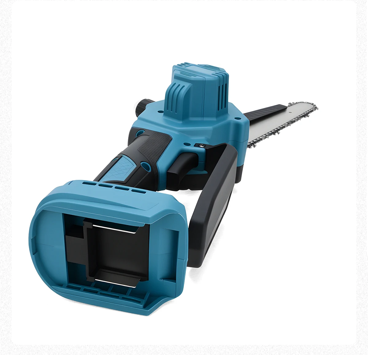 8 Inch Brushless Electric Chainsaw Cordless Portable Electric Saw Woodworking Po