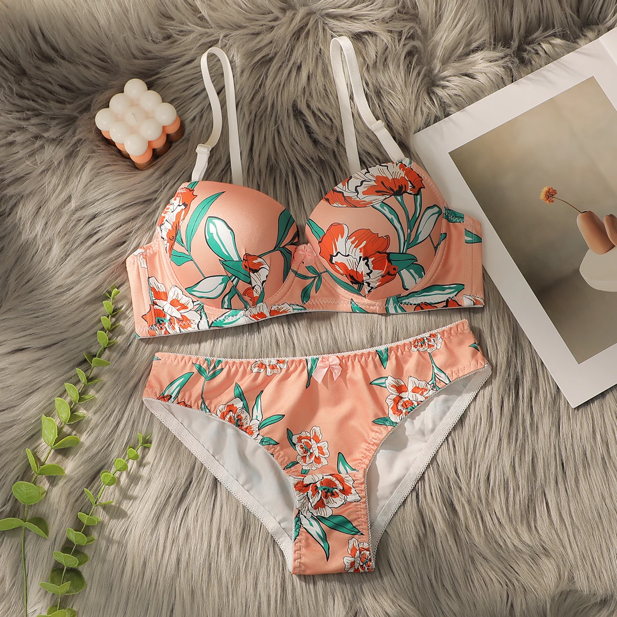 مجموعة حمالة صدر يومية موسمية جديدة رائجة البيع للنساء، حمالة صدر مثيرة لرفع وتجميع A2138