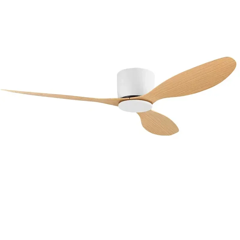 

42/52inch Led Ceiling Fan Without Lights DC Motor 6 Speeds Timing Fans 22cm Bedroom Kitchen Loft Remote Control Fan With Lights