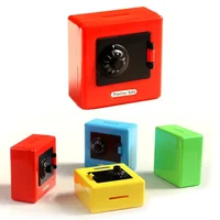 Retro Atm Rotating Password Cash Coins Saving Box Mini Bank Money Box Bank Safe Box Automatic Deposit Banknote Christmas Gift 2