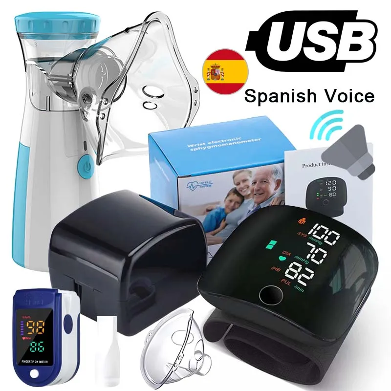 Blood Pressure Monitor Touch Screen LED Rechargeable Wrist Blood Pressure Monitor