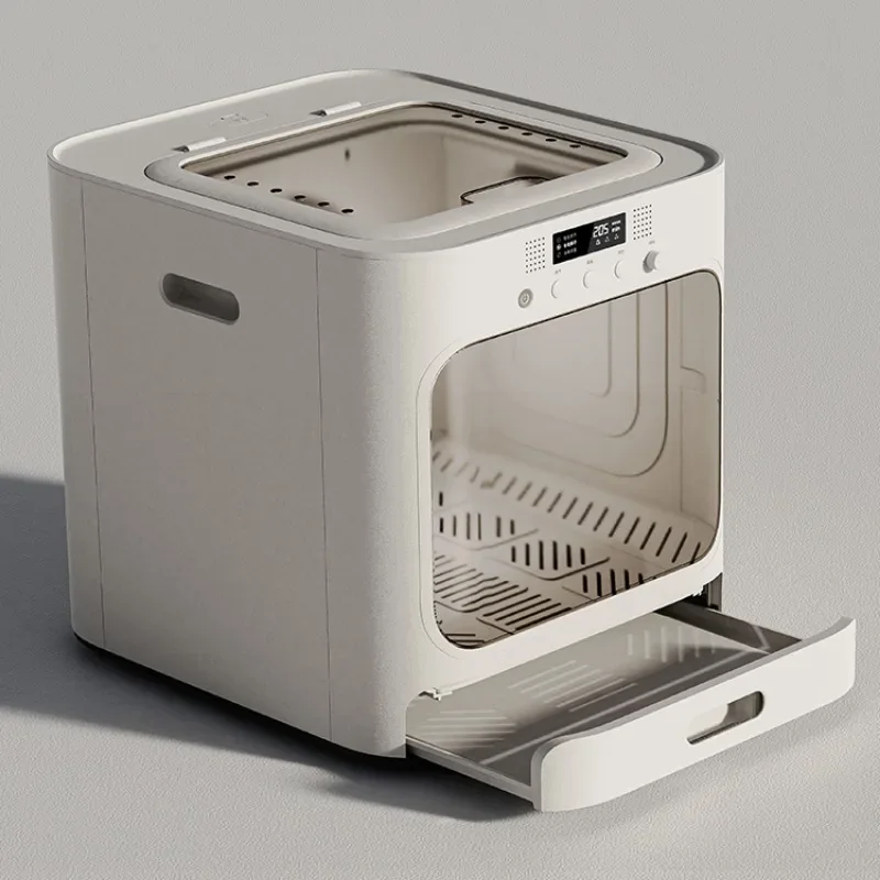 Smart Automatic Pet Hair Drying Box, Natural Wind Dryer, Intelligent, Mute, Temperature Regulation,Deodorization Sterilization