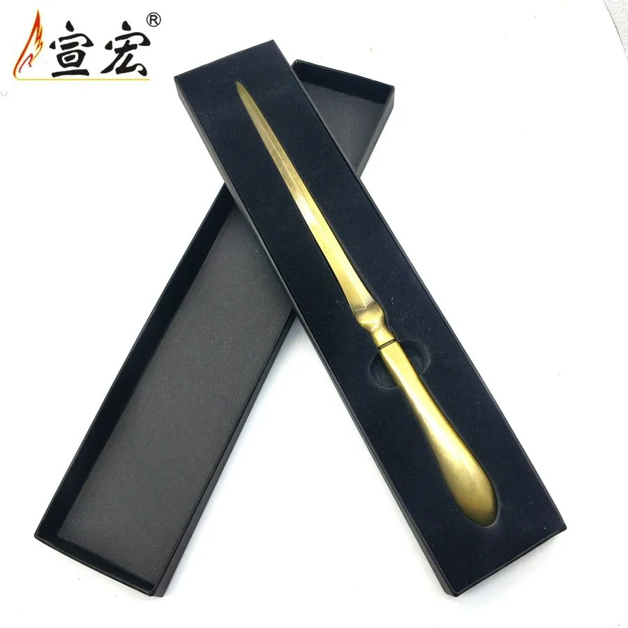 Tool to Take off Security Tags European Metal Letter Opener Retro Box Opener Xuan Paper Cutter Utility Knife Letter Sword