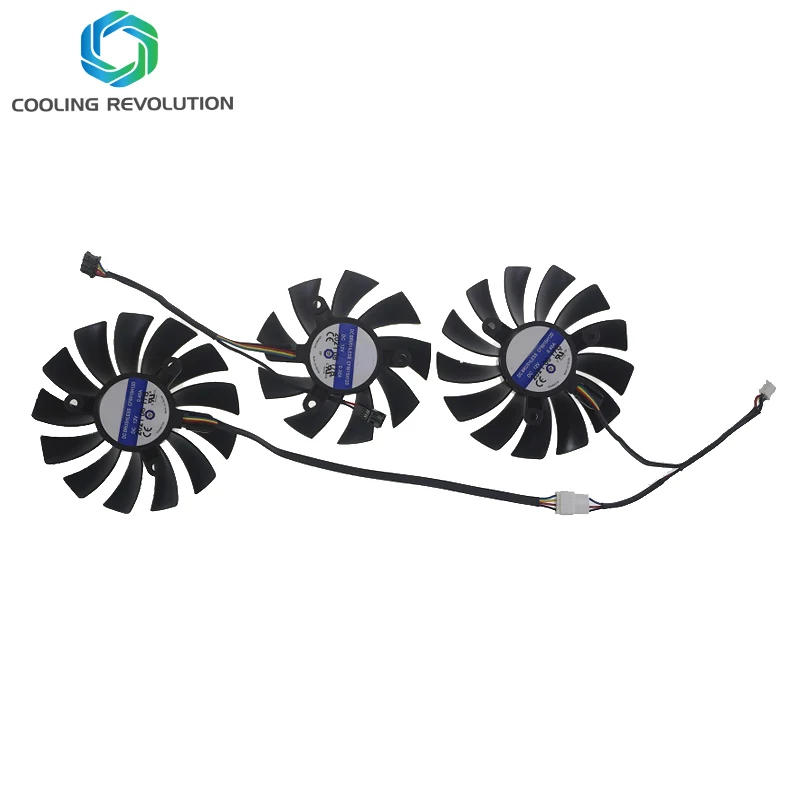 Placa Gráfica Cf8015h12d Cf9015h12d Dc12v 4pin para Zotac Rtx 3080 10gb Lhr fã da - Imagem 2