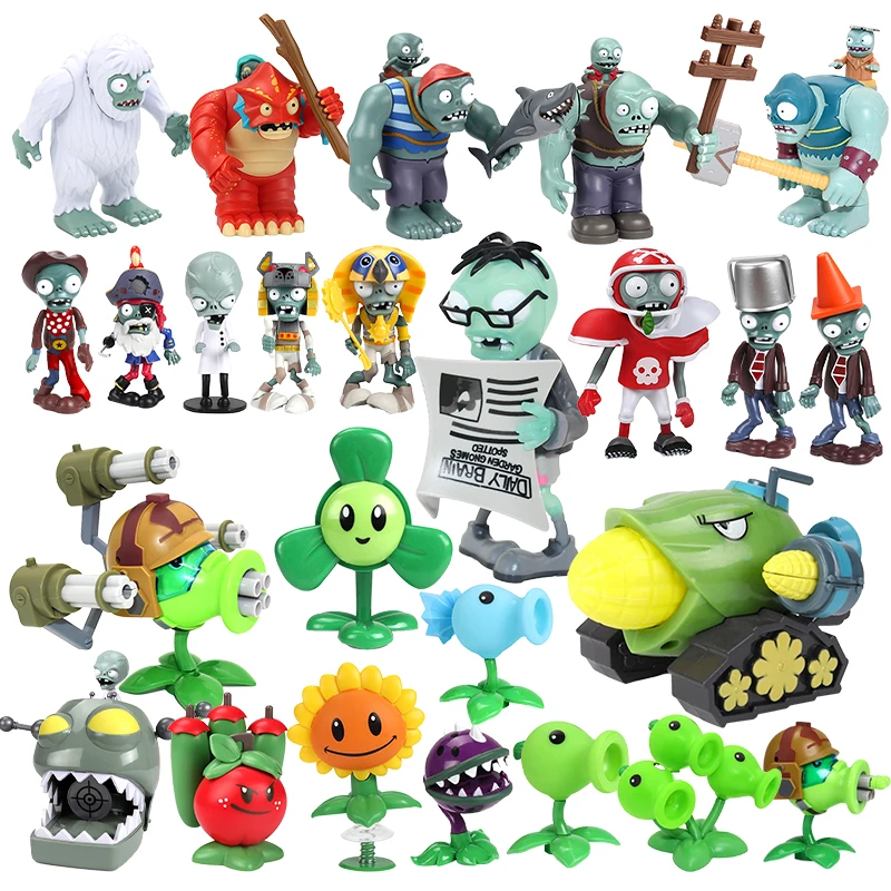 Экшн-фигурка босса PVZ Растения против Зомби, игрушка для стрельбы, Дейва аллстар, подарок на день рождения для мальчиков, 1 шт.