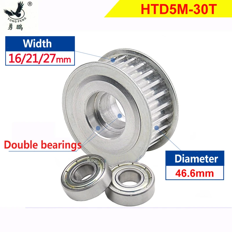 alta qualidade htd5m 20 dentes sincrono roda 03