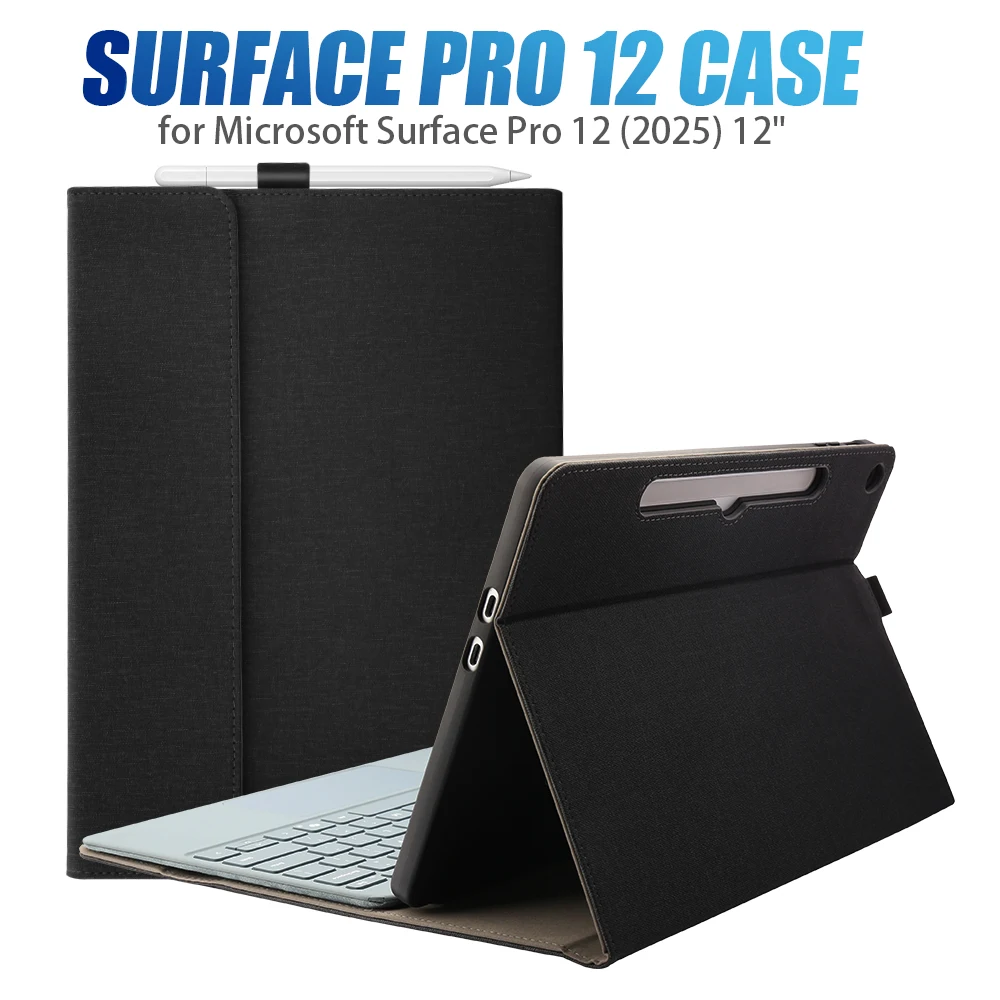 Premium Multi-Angle Folio Case with Keyboard Compatibility