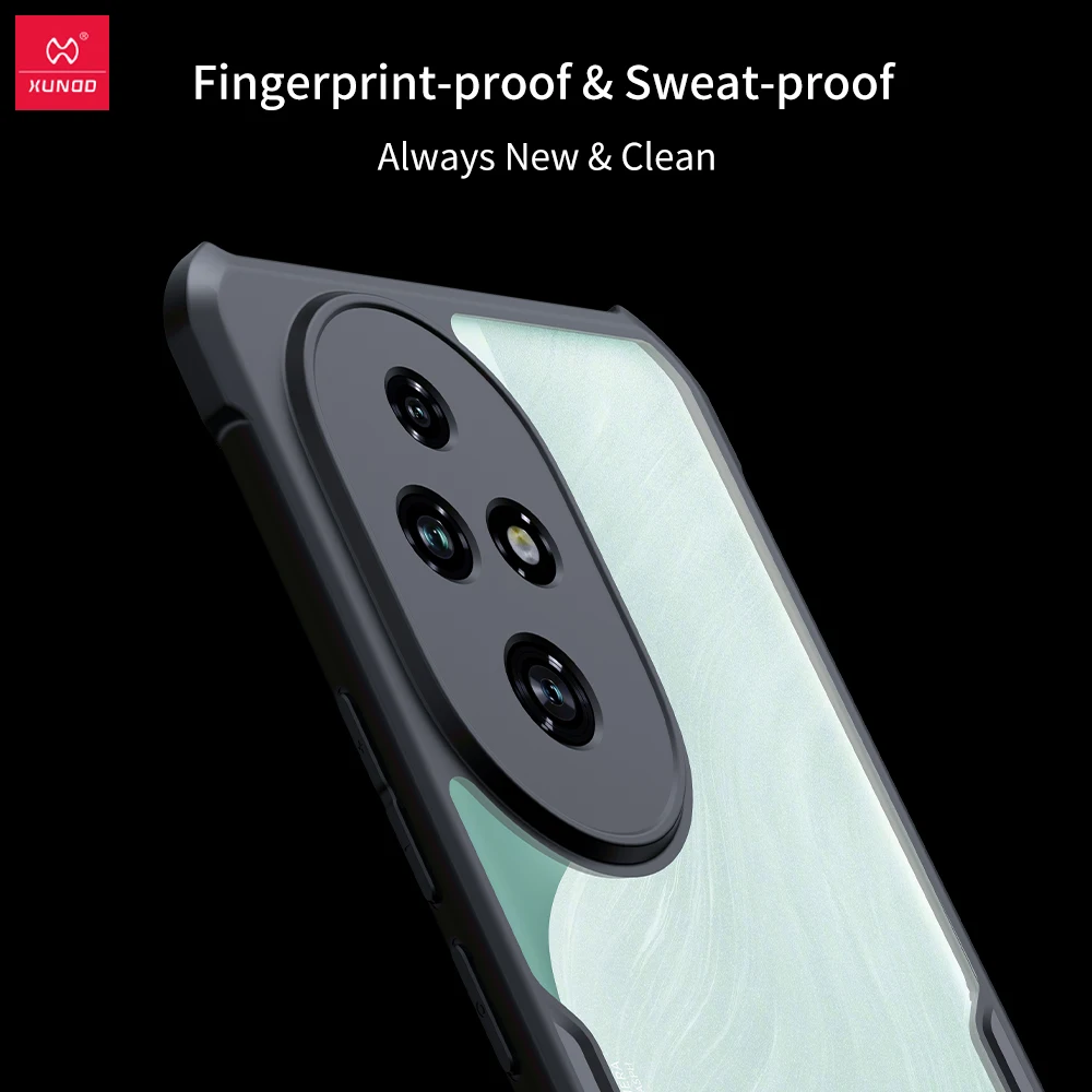 Phone Cases Huawei Honor 200 Pro Shockproof Bumper Protective Shell Transparent Cover Honor 200/200 Pro
